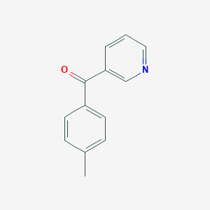 molecular formula C13H11NO B180682 Pyridin-3-yl(p-tolyl)methanone CAS No. 34950-04-4