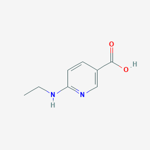 molecular formula C8H10N2O2 B180692 6-(ethylamino)nicotinic acid CAS No. 177759-44-3