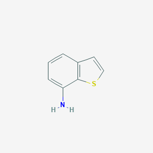 molecular formula C8H7NS B180693 Benzo[b]thiophen-7-amine CAS No. 17402-91-4