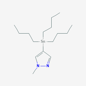 1-Methyl-4-(tributylstannyl)-1H-pyrazole
