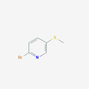 molecular formula C6H6BrNS B180713 2-Bromo-5-(methylthio)pyridine CAS No. 134872-23-4