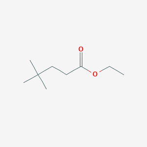 molecular formula C9H18O2 B180731 Ethyl 4,4-dimethylpentanoate CAS No. 10228-99-6