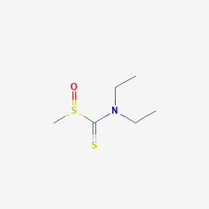 molecular formula C6H13NOS2 B180733 S-Methyl-N,N-diethyldithiocarbamate Sulfoxide CAS No. 145195-14-8