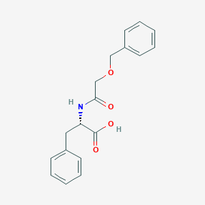 N-[(Phenylmethoxy)acetyl]-L-phenylalanine
