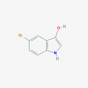 molecular formula C8H6BrNO B180758 5-bromo-1H-indol-3-ol CAS No. 114253-18-8