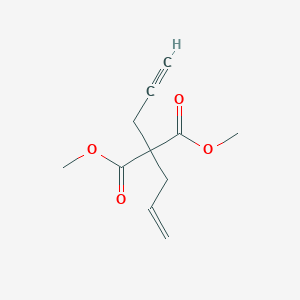molecular formula C11H14O4 B180774 Dimethyl 2-allyl-2-(prop-2-yn-1-yl)malonate CAS No. 107428-06-8