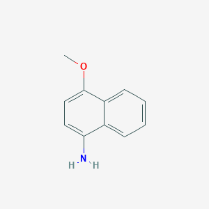 molecular formula C11H11NO B180775 4-Methoxynaphthalen-1-amine CAS No. 16430-99-2