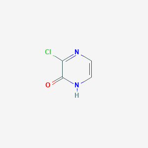 molecular formula C4H3ClN2O B180786 3-Chloropyrazin-2(1H)-one CAS No. 105985-17-9