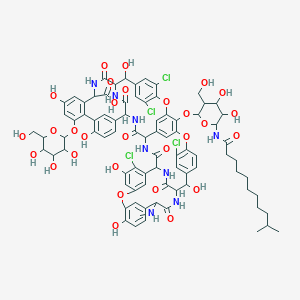molecular formula C83H88Cl4N8O29 B018079 Kibdelin C1 CAS No. 103549-47-9