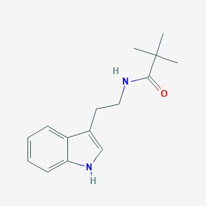 molecular formula C15H20N2O B180801 N-(2-(1H-Indol-3-yl)ethyl)pivalamide CAS No. 15776-48-4