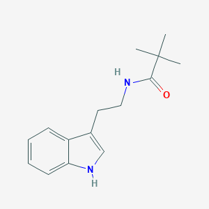 N-[2-(1H-indol-3-yl)ethyl]-2,2-dimethylpropanamide