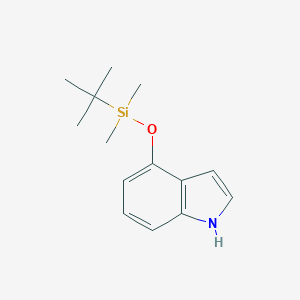 molecular formula C14H21NOSi B180821 4-(tert-butyldimethylsilyloxy)indole CAS No. 106792-40-9