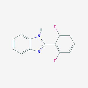 molecular formula C13H8F2N2 B180830 2-(2,6-difluorophenyl)-1H-benzimidazole CAS No. 164593-05-9