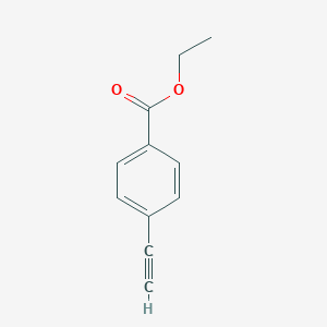molecular formula C11H10O2 B180832 4-乙炔基苯甲酸乙酯 CAS No. 10602-03-6