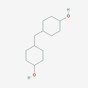 molecular formula C13H24O2 B180836 4,4'-Methylenedi(cyclohexan-1-ol) CAS No. 107870-37-1