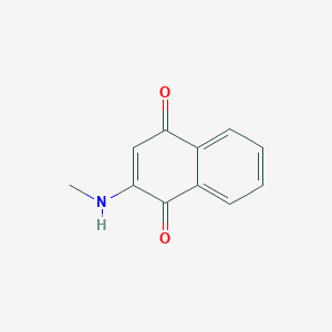 molecular formula C11H9NO2 B180846 1,4-Naphthalenedione, 2-(methylamino)- CAS No. 14423-00-8
