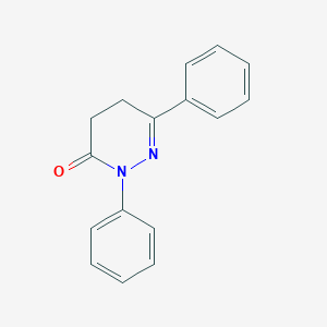 molecular formula C16H14N2O B180847 2,6-diphenyl-4,5-dihydropyridazin-3(2H)-one CAS No. 4578-59-0