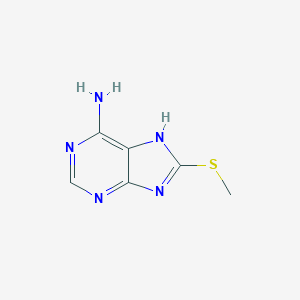 8-methylsulfanyl-7H-purin-6-amine