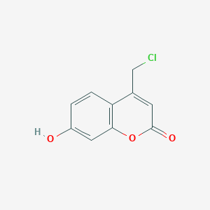 molecular formula C10H7ClO3 B180860 4-(chloromethyl)-7-hydroxy-2H-chromen-2-one CAS No. 25392-41-0