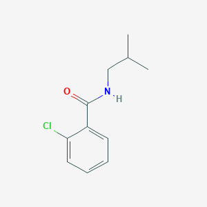 molecular formula C11H14ClNO B180885 2-Chloro-n-isobutylbenzamide CAS No. 5397-17-1