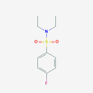 molecular formula C10H14FNO2S B180896 N,N-diethyl-4-fluorobenzenesulfonamide CAS No. 309-91-1