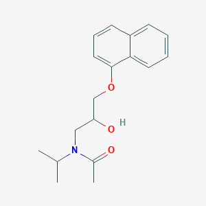 molecular formula C18H23NO3 B180897 N-Acetylpropranolol CAS No. 2007-11-6