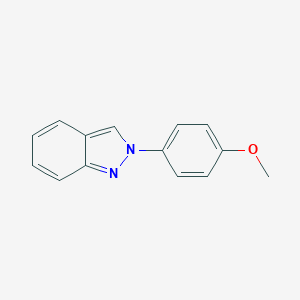 molecular formula C14H12N2O B180909 2-(4-methoxyphenyl)-2H-indazole CAS No. 3682-75-5