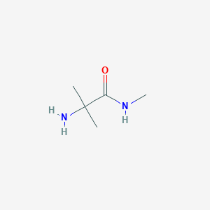 molecular formula C5H12N2O B180912 2-Amino-N,2-dimethylpropanamide CAS No. 106914-07-2