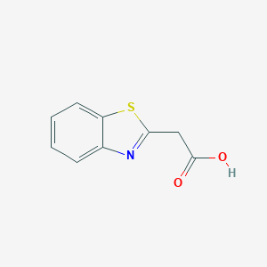 molecular formula C9H7NO2S B180915 2-(Benzo[d]thiazol-2-yl)acetic acid CAS No. 29182-45-4