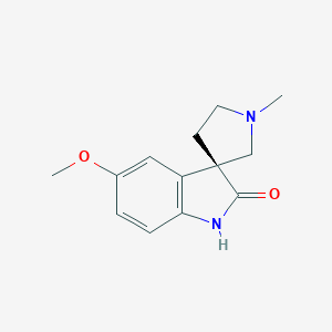 molecular formula C13H16N2O2 B180918 Horsfiline CAS No. 136247-72-8