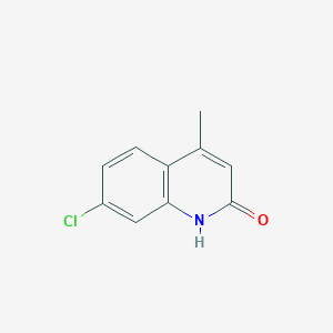 molecular formula C10H8ClNO B180922 7-Chloro-4-methylquinolin-2(1H)-one CAS No. 2540-09-2