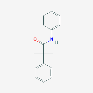 molecular formula C16H17NO B180932 2-Methyl-n,2-diphenylpropanamide CAS No. 58265-36-4