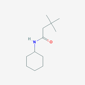 molecular formula C12H23NO B180936 N-cyclohexyl-3,3-dimethylbutanamide CAS No. 7473-22-5