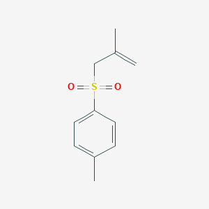 molecular formula C11H14O2S B180942 2-Methyl-2-propenyl p-tolyl sulphone CAS No. 16192-04-4