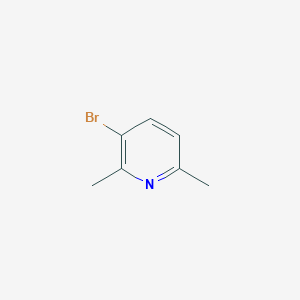 molecular formula C7H8BrN B180948 3-Bromo-2,6-dimethylpyridine CAS No. 3430-31-7