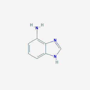 molecular formula C7H7N3 B180973 1H-Benzimidazol-4-amine CAS No. 4331-29-7