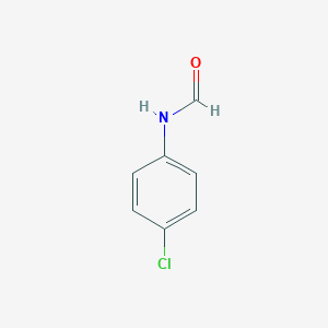 molecular formula C7H6ClNO B180974 N-(4-氯苯基)甲酰胺 CAS No. 2617-79-0