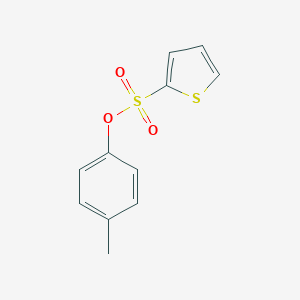 molecular formula C11H10O3S2 B180977 2-Thiophenesulfonic acid, 4-methylphenyl ester CAS No. 88022-36-0