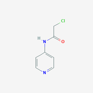 molecular formula C7H7ClN2O B180982 2-chloro-N-(pyridin-4-yl)acetamide CAS No. 80650-46-0