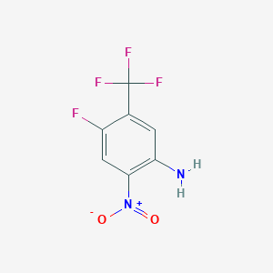 5-Amino-2-fluoro-4-nitrobenzotrifluoride