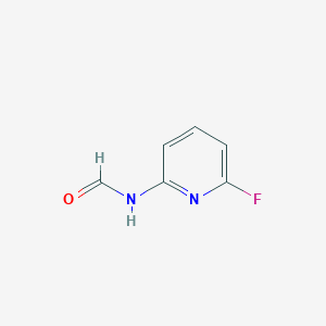 molecular formula C6H5FN2O B180993 N-(6-Fluoropyridin-2-yl)formamide CAS No. 198896-10-5