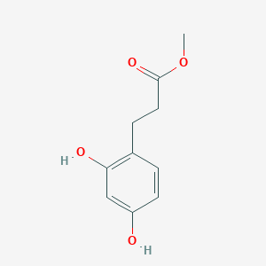 molecular formula C10H12O4 B181000 Methyl 3-(2,4-dihydroxyphenyl)propanoate CAS No. 17422-90-1