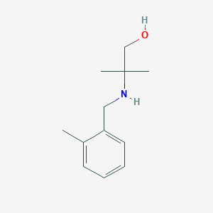 2-Methyl-2-[(2-methylbenzyl)amino]-1-propanol