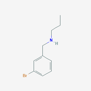 Benzenemethanamine, 3-bromo-N-propyl-