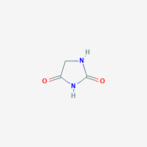 molecular formula C3H4N2O2 B018101 Hydantoin CAS No. 461-72-3