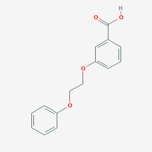 molecular formula C15H14O4 B181024 3-(2-phenoxyethoxy)benzoic Acid CAS No. 116495-73-9