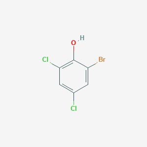 molecular formula C6H3BrCl2O B181030 2-Bromo-4,6-dichlorophenol CAS No. 4524-77-0