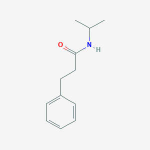 molecular formula C12H17NO B181031 N-Isopropyl-3-phenylpropanamide CAS No. 56146-87-3