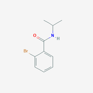 molecular formula C10H12BrNO B181032 2-Bromo-N-isopropylbenzamide CAS No. 64141-90-8