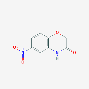 molecular formula C8H6N2O4 B181034 6-硝基-2H-1,4-苯并恶嗪-3(4H)-酮 CAS No. 81721-87-1